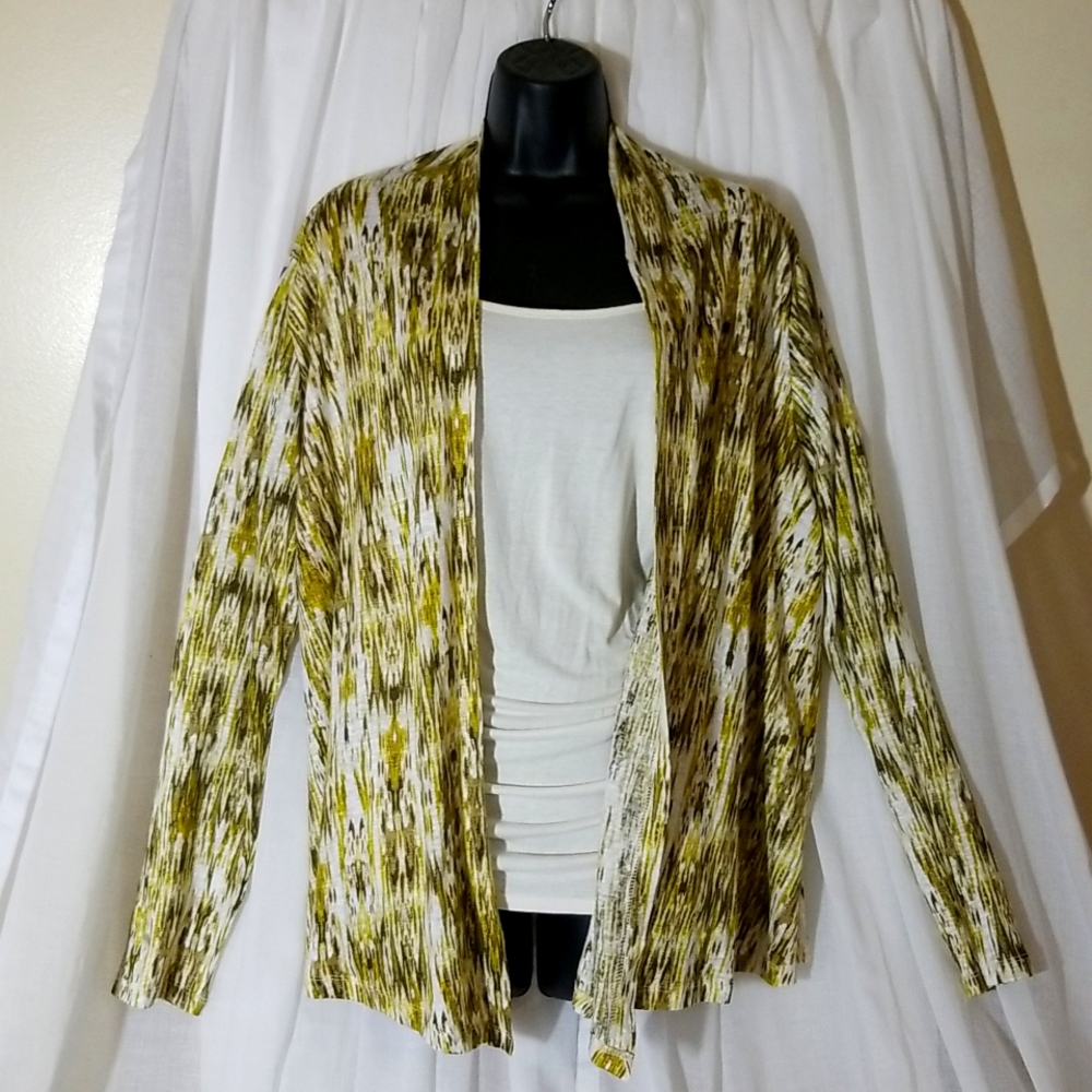 NWOT XL Linen Cardigan